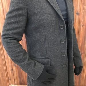 Burberry Dark Gray Trench Coat